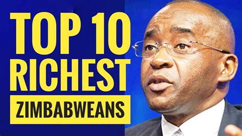 top 10 richest in zimbabwe